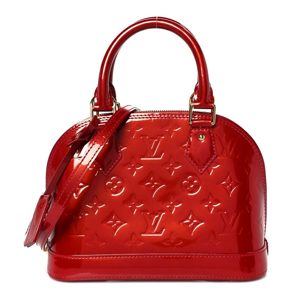 Louis Vuitton Vernis Alma Bb Cherry #262560L12B